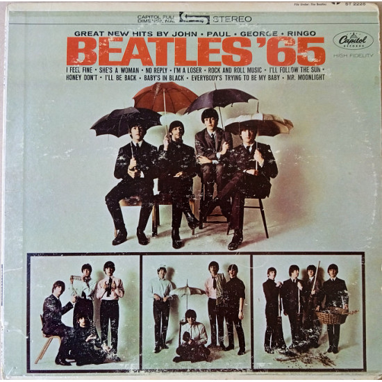 The Beatles - Beatles 65 1964 (Stereo 1st Press) [VG+]