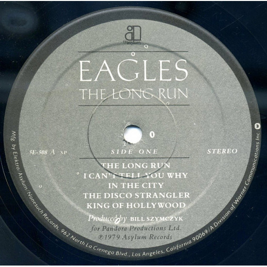 Eagles ‎1979 The Long Run USA