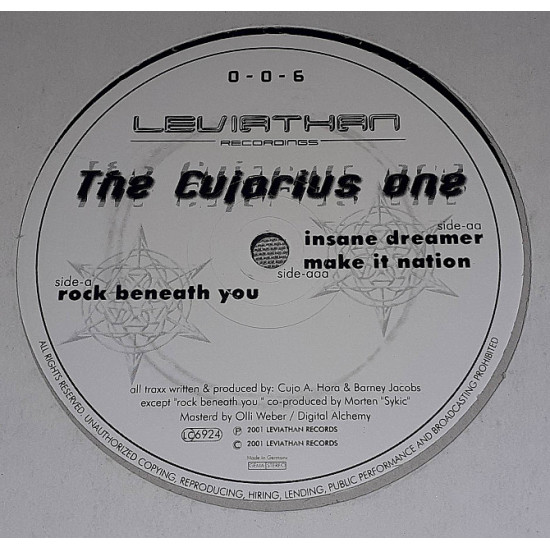 The Cujorius One vinyl - Insane Dreamer