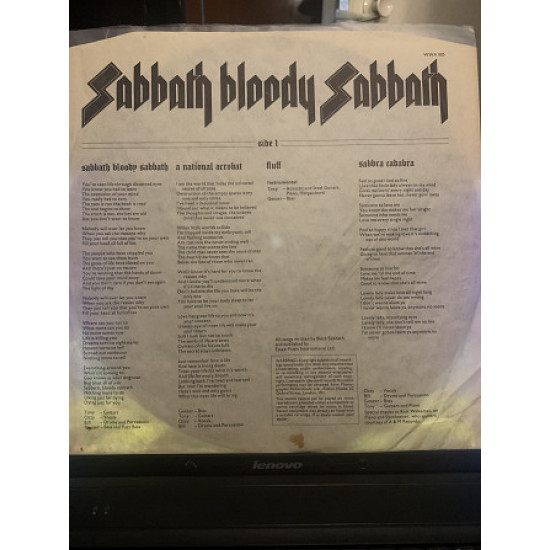 Black Sabbath - Sabbath Bloody Sabbath -73