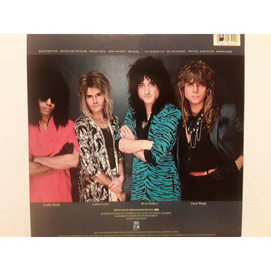 Quiet Riot QR III of 1986.