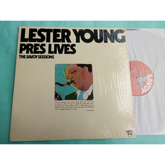 Lester Young - Pres Lives / The SAvoy Sessions / usa . m/m