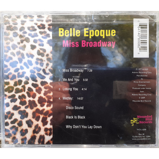 Компакт диск CD Belle Epoque – Miss Broadway