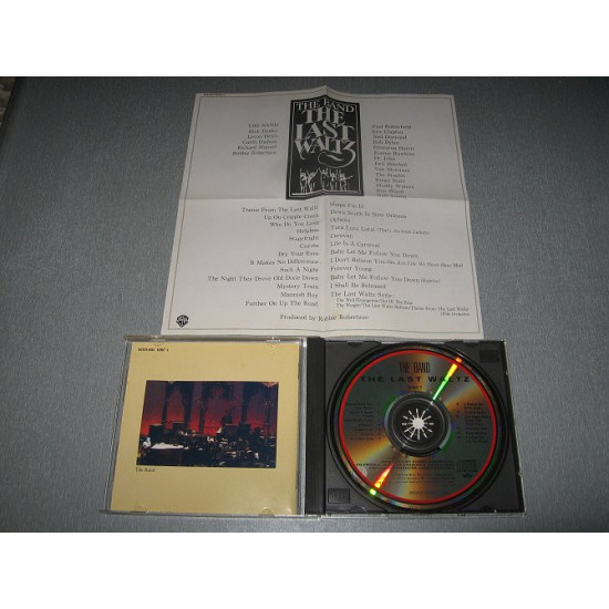 The Band * The Last Waltz * 2 CDs of made in Japan 1 press of 1988.