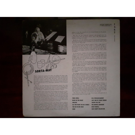 Vinyl record of LP Billy May And His Orchestra – Sorta-May