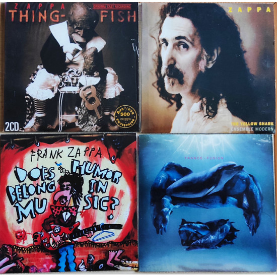 Frank Zappa - Think-Fish (2CD) / The Yellow Shark / Does Humor Belong in Music? / Trance-Fusion