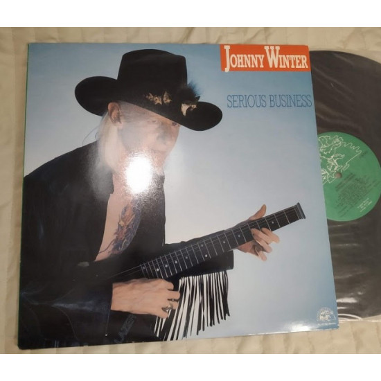 Johnny Winter – Serious Business 1985 / Alligator Records – AL 4742 , usa