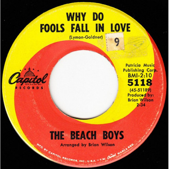 The Beach Boys ‎ – Fun, Fun, Fun