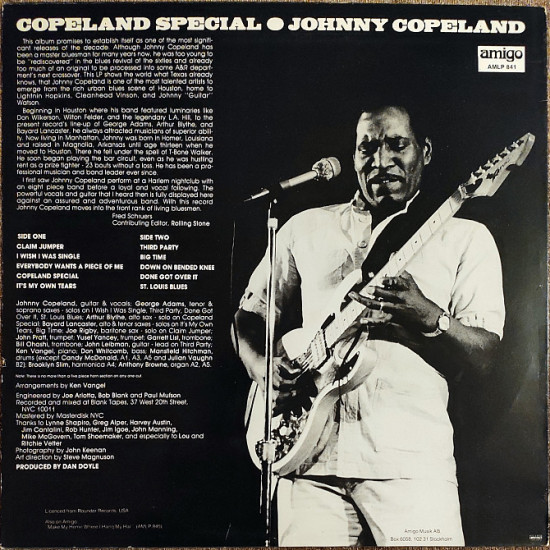 Johnny Copeland – Copeland Special