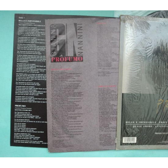 Gianna Nannini ‎ – Profumo 1986/Metronome ‎ – 829,711-1, GEMA, vg ++ / vg +