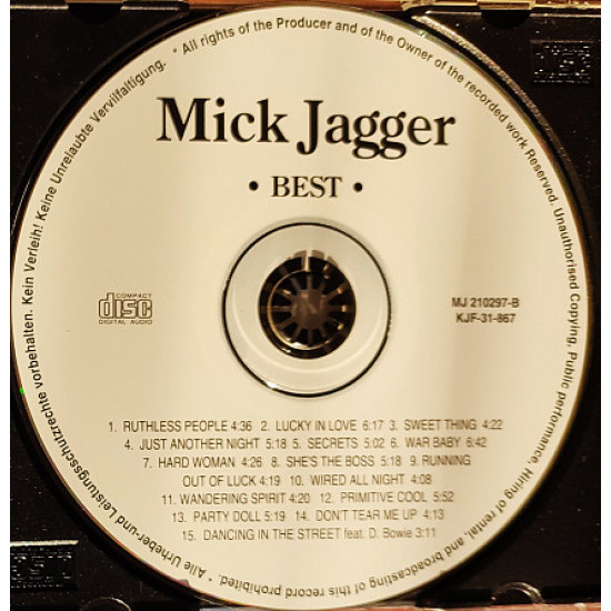 Mick Jagger - Best (1997)