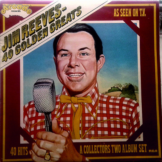 Jim Reeves - 40 Golden Greats (two plates)