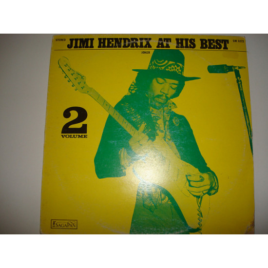 JIMI HENDRIX-The best Vol.2-1972 Orig.Psychedelic Rock, Rhythm & Blues