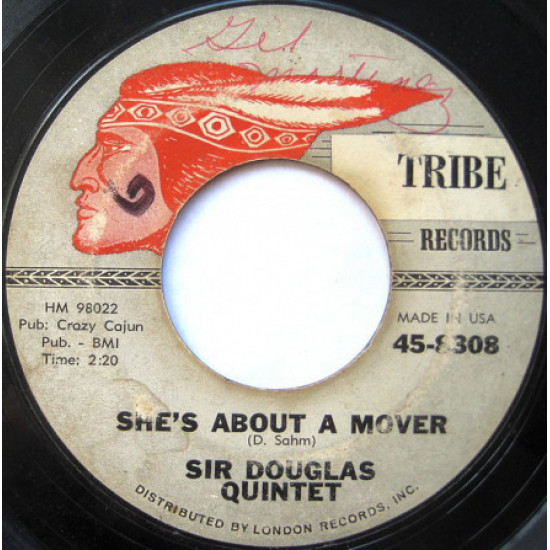 Sir Douglas Quintet - Shes About A Mover