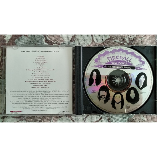 Продам CD DEEP PURPLE - FIREBALL - 1971