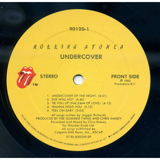 Rolling Stones* ‎– Undercover 1983 USA (1) 6